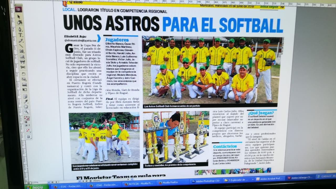 SAMAN� CAMPEONES EN S�FTBOL