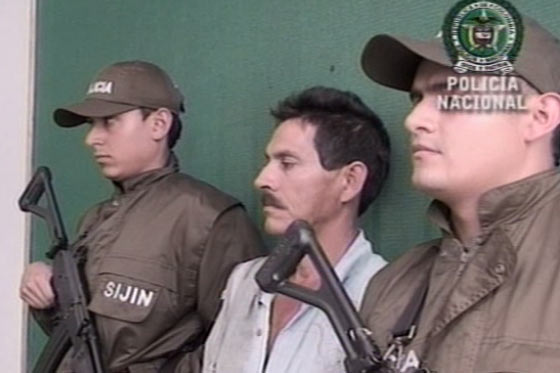 POLIC�A CAPTUR� EN CALDAS A CINCO PRESUNTOS MIEMBROS DE LAS FARC