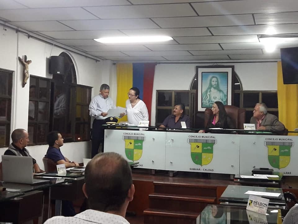 HOMENAJE AL COMANDANTE DE BOMBEROS JOSE MANUEL ZULUAGA CLAVIJO