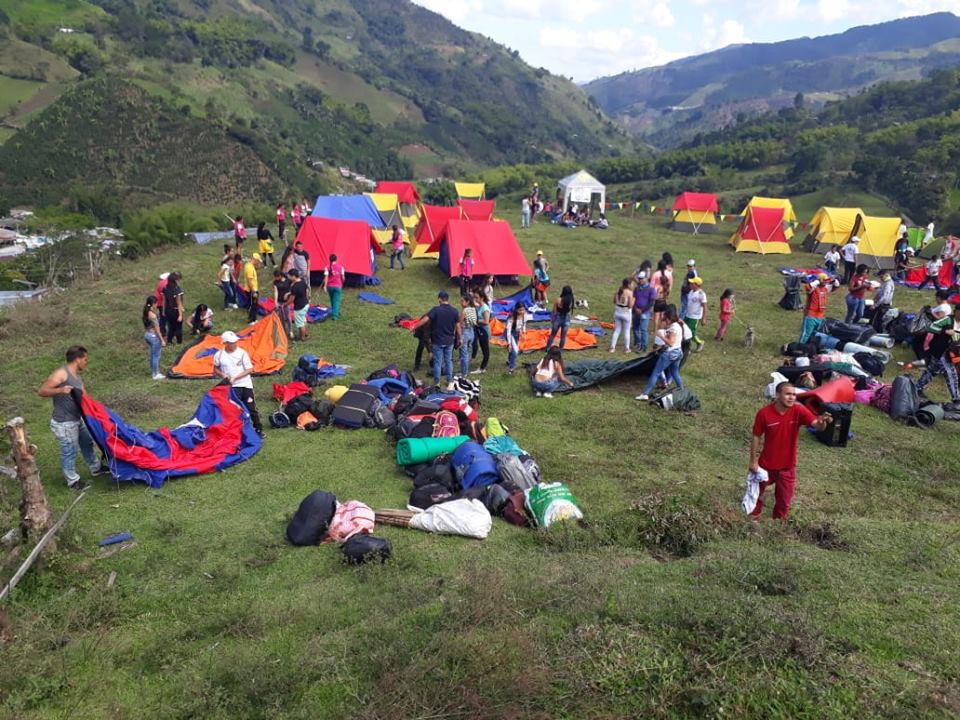 CAMPAMENTO REGIONAL EN MANZANARES CALDAS.