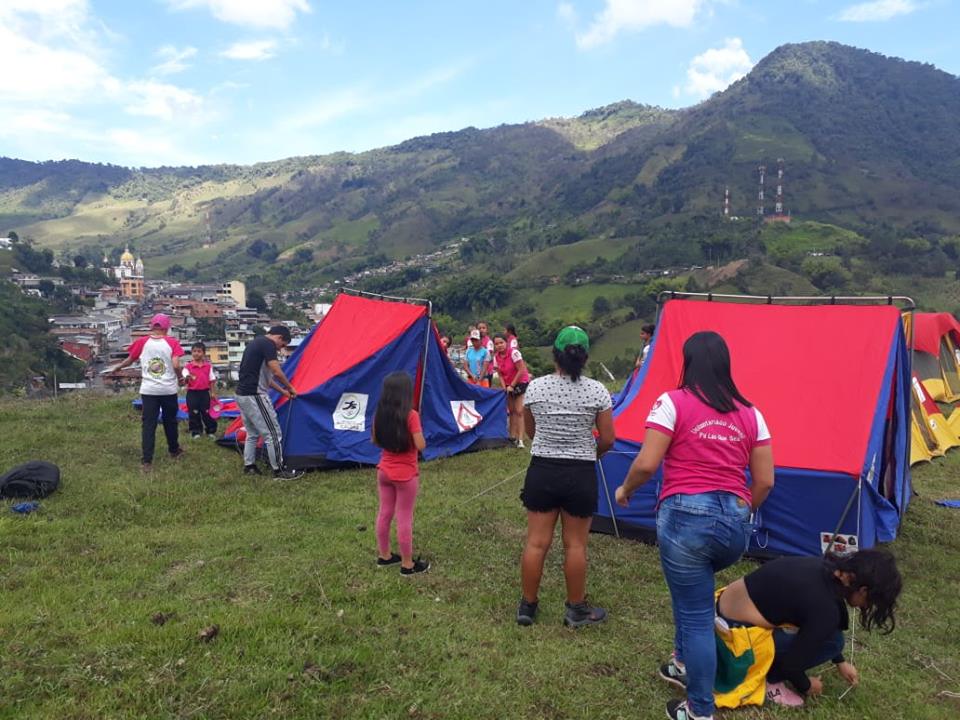 CAMPAMENTO REGIONAL EN MANZANARES CALDAS.