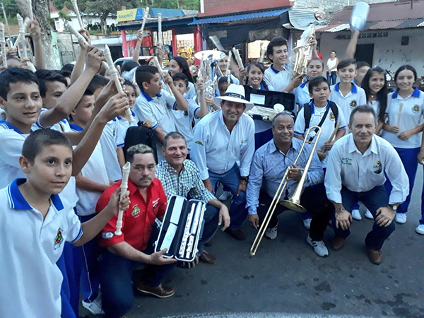 EL ORIENTE DE CALDAS TIENE EL 42% DE BANDAS ESTUDIANTILES DE M�SICA DEL PROGRAMA DEPARTAMENTAL