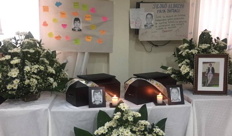 LOS RESTOS DE JES�S ALBERTO MAYA BUITRAGO FUERON ENTREGADOS A SUS FAMILIARES 17 A�OS DESPU�S DE SU DESAPARICI�N A CAUSA DEL CONFLICTO ARMADO.