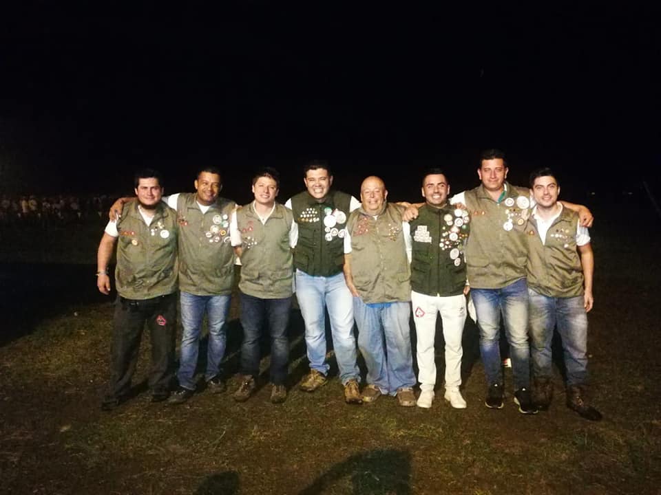 SAMAN� PARTICIP� EN CAMPAMENTO DEPARTAMENTAL