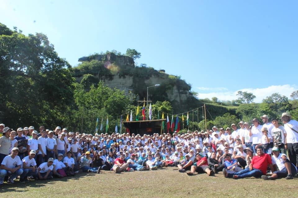 SAMAN� PARTICIP� EN CAMPAMENTO DEPARTAMENTAL