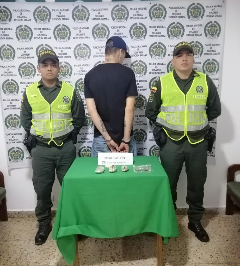 CAPTURADO UN INDIVIDUO CON MARIHUANA EN EL RETEN DE CORONAVIRUS