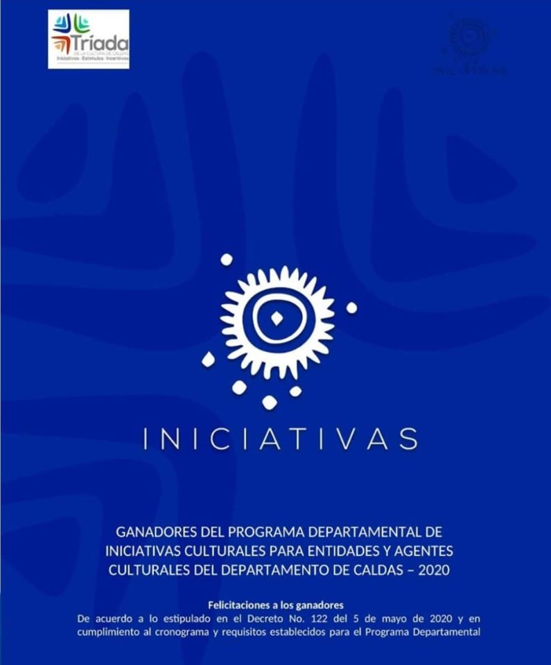GANADORES DE INICIATIVAS CULTURALES DE LA SECRETAR�A DE CULTURA DEPARTAMENTAL