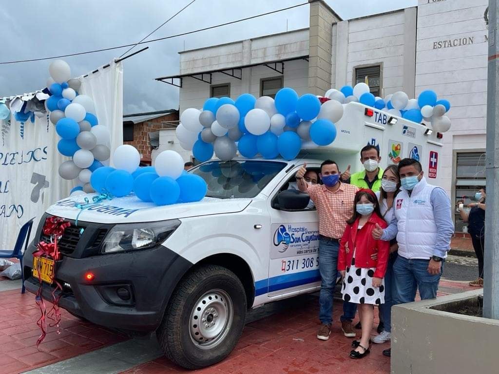 MARQUETALIA CELEBRA LA ADQUISICI�N DE NUEVA AMBULANCIA QUE ESTAR� A SERVICIO DE LOS MARQUETONES Y EL ORIENTE DE CALDAS
