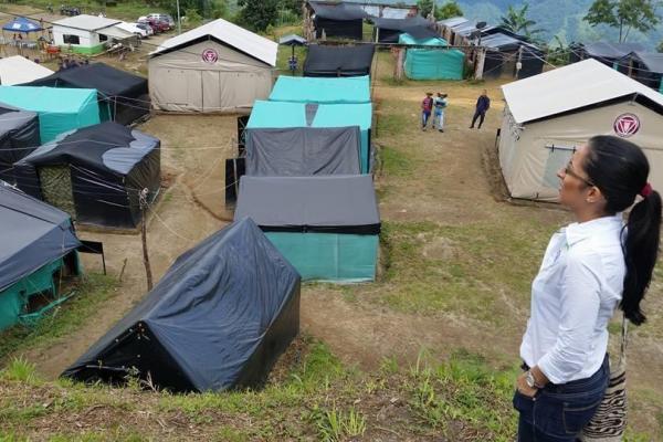LA VIDA EN EL CONGAL, PUEBLO AL QUE PARAMILITARES LE PRENDIERON FUEGO