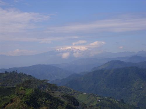 NEVADO DEL RU�Z DESDE SAMAN� (CALDAS)