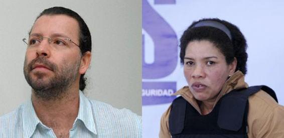 
EL EX PARAMILITAR �EL ALEM�N� Y LA EX GUERRILLERA �KARINA� SE RECONCILIARON EN PLENA AUDIENC