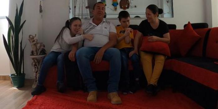 LOS GIRALDO CALDER�N, UNA FAMILIA MUY ESPECIAL