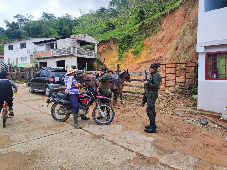TRABAJANDO POR LA SEGURIDAD Y CONVIVENCIA DE TODO EL MUNICIPIO DE SAMAN� 
