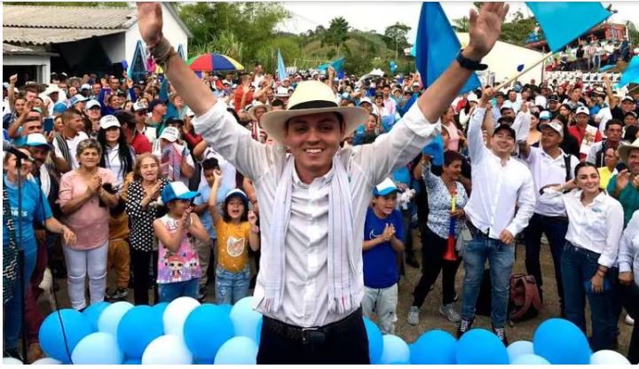 CONOZCA LA HISTORIA DE JORGE ANDR�S ARANGO: EL ALCALDE M�S JOVEN DEL DEPARTAMENTO DE CALDAS ELECTO TRAS RECONTEO DE VOTOS