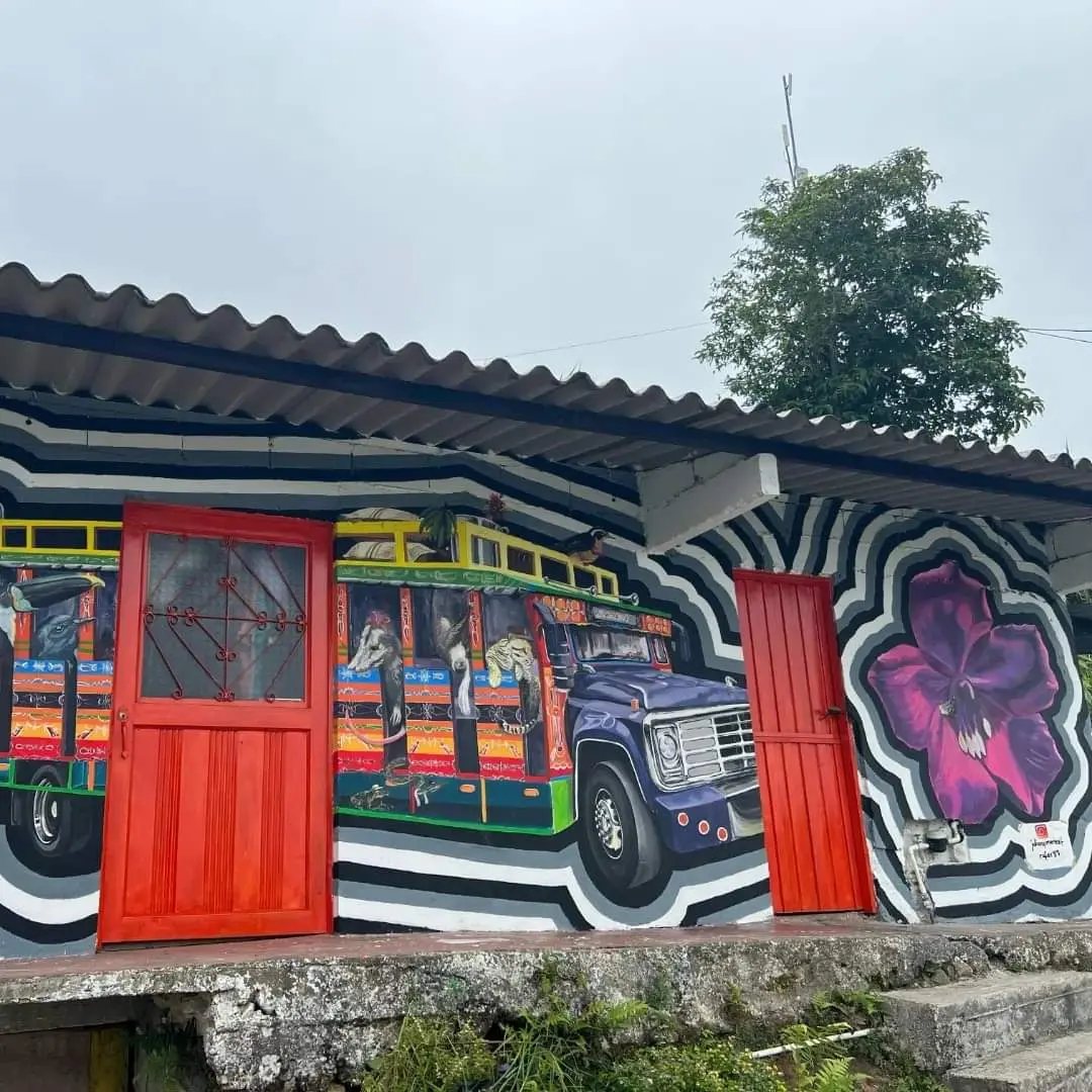 MURAL LA ESCALERA CHIVA