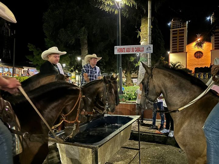PUNTO DE HIDRATACI�N EQUINO