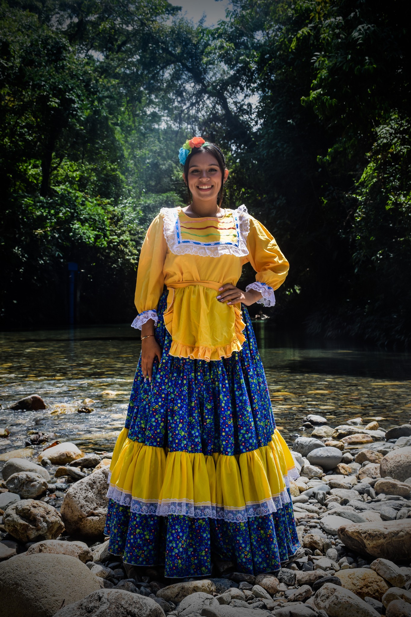 MAR�A CAMILA CORTEZ DE BERL�N CANDIDATA AL REINADO AL 55 FESTIVAL DE LOS PALENQUES