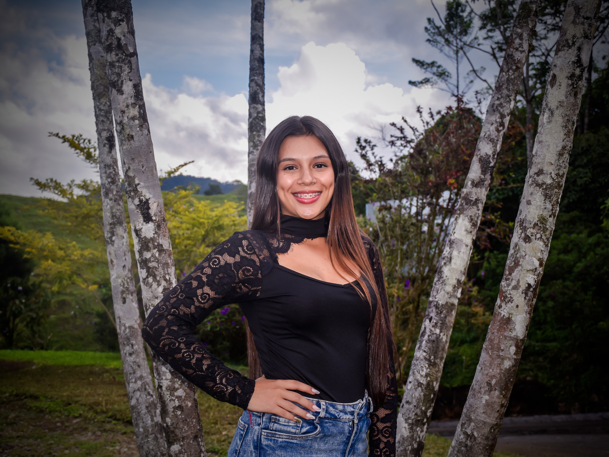 MAR�A CAMILA CORTEZ DE BERL�N CANDIDATA AL REINADO AL 55 FESTIVAL DE LOS PALENQUES