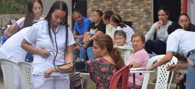 EN EL SECTOR LA INMACULADA SE REALIZ� UNA JORNADA DE SALUD