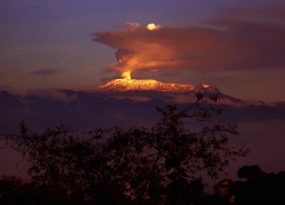 ALERTA ROJA EN R�OS QUE DESCIENDEN DEL NEVADO DEL RUIZ