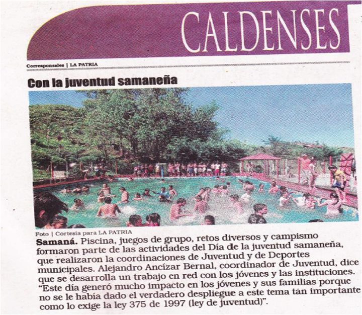 CON LA JUVENTUD SAMANE�A
