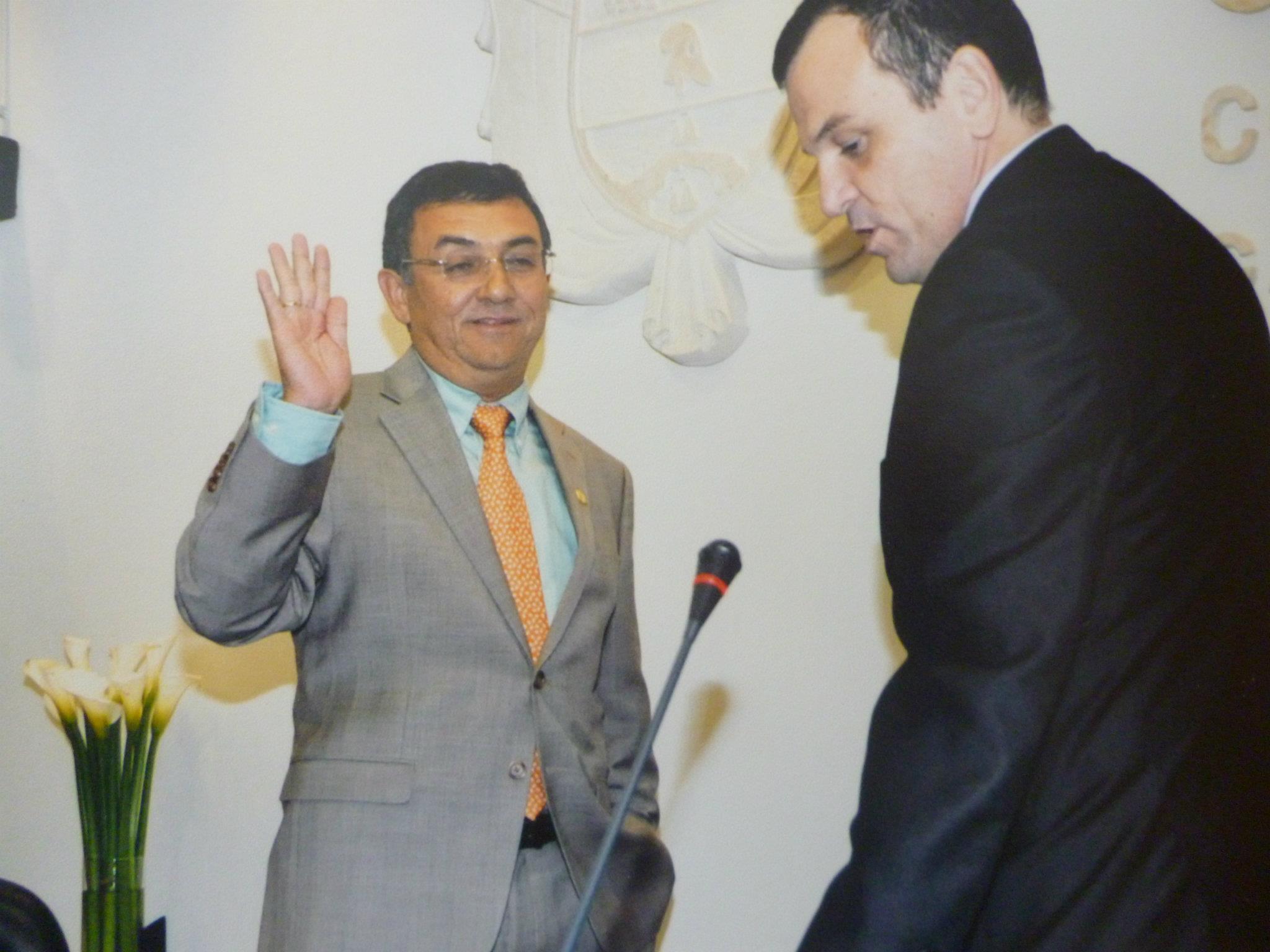 JORGE HERNANA MEZA POSESI�N COMO VICEPRESIDENTE DE LA COMISI�N TERCERA DE LA C�MARA