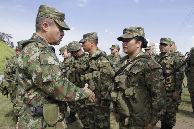 BATALL�N AYACUCHO DE MANIZALES PAS� A SER PARTE DE LA QUINTA DIVISI�N