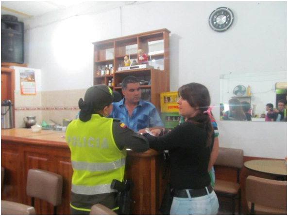CULTURA CIUDADANA EN LOS BARES DE SAMAN�