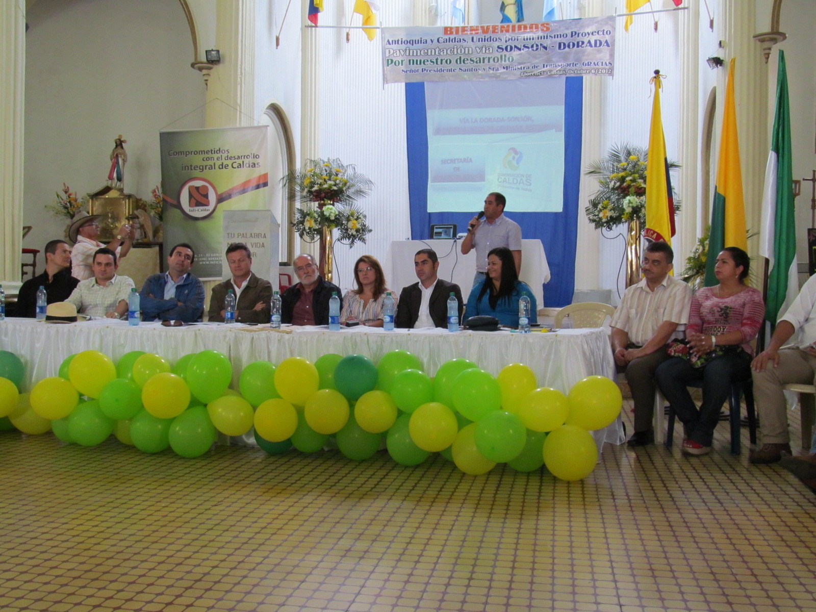 APROBADO RECURSOS PARA  ESTUDIOS PAVIMENTACI�N LA DORADA - SONS�N