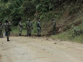 SON CUATRO LOS ARTEFACTOS EXPLOSIVOS ENCONTRADOS EN EL ORIENTE DE CALDAS