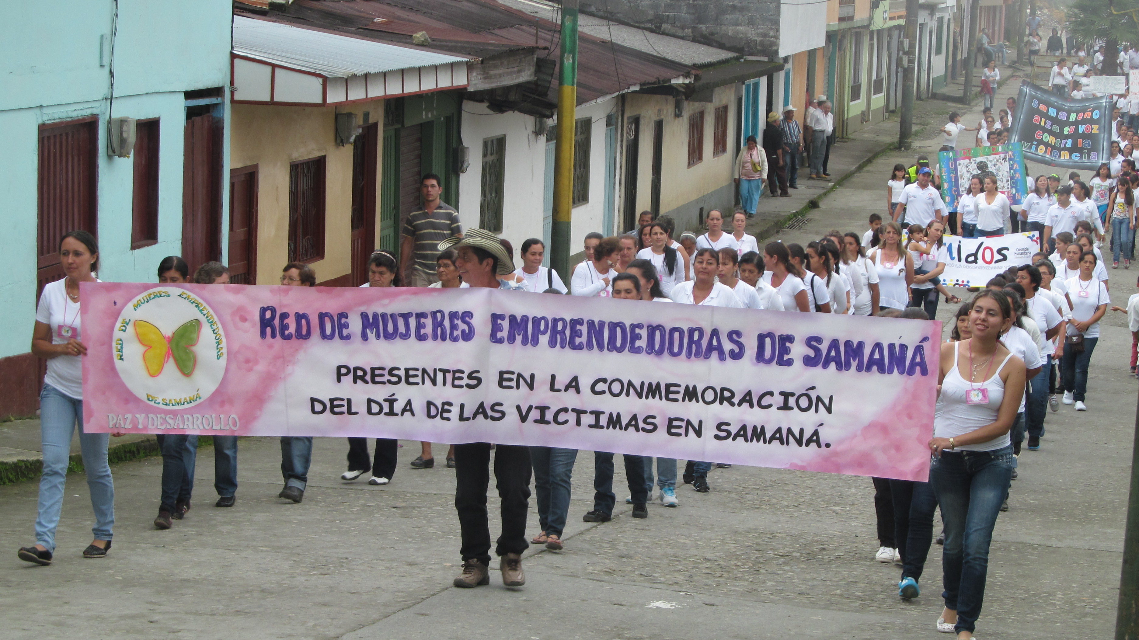 CONMEMORACI�N DEL D�A DE LAS V�CTIMAS DEL CONFLICTO ARMADO EN SAMAN� CALDAS