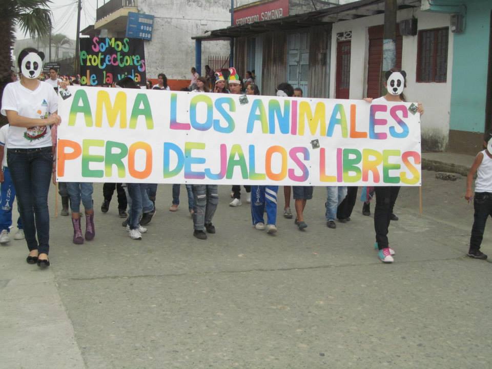 Evento: SAMAN� LIBRE DE FAUNA SILVESTRE EN CAUTIVERIO 