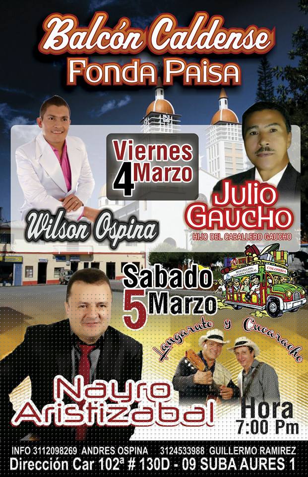 INAGURACION DEL BALC�N CALDENSE
