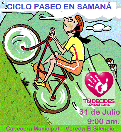 CICLO PASEO INSTITUCIONAL SAMAN� VEREDA EL SILENCIO Y REGRESO.
