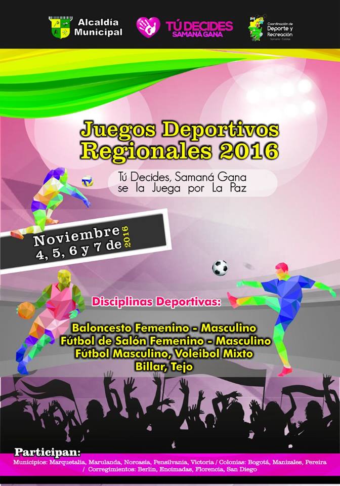 JUEGOS REGIONALES 2016
