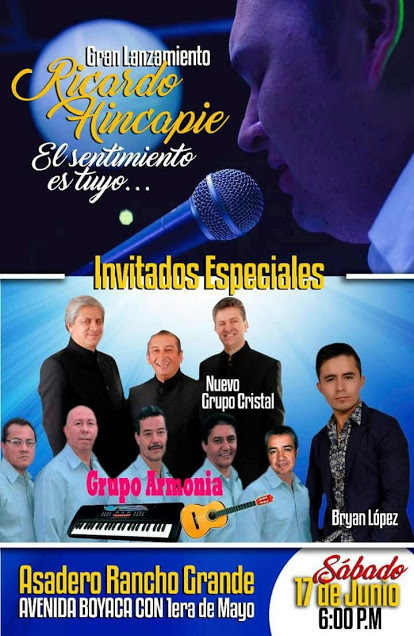 GRAN LANZAMIENTO RICARDO HINCAPIE - EL SENTIMIENTO ES TUYO