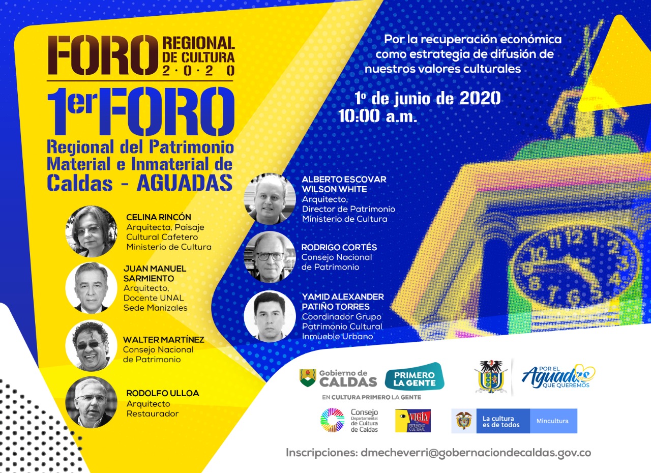  1 FORO REGIONAL DEL PATRIMONIO MATERIAL E INMATERIAL