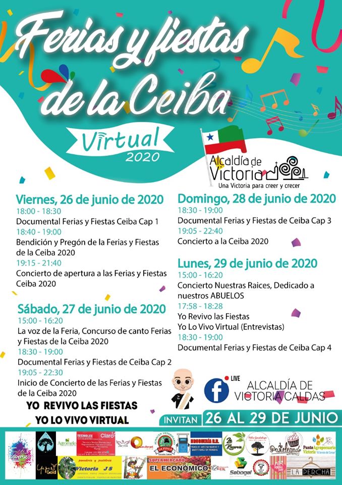 FERIAS Y FIESTAS DE LA CEIBA VIRTUAL 2020