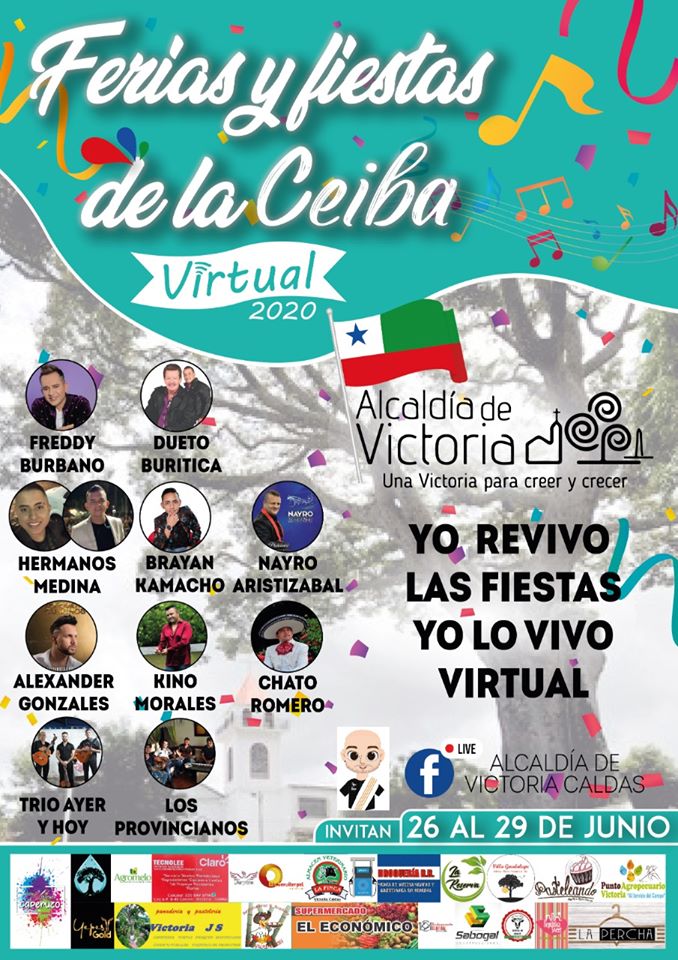 Evento: FERIAS Y FIESTAS DE LA CEIBA VIRTUAL 2020