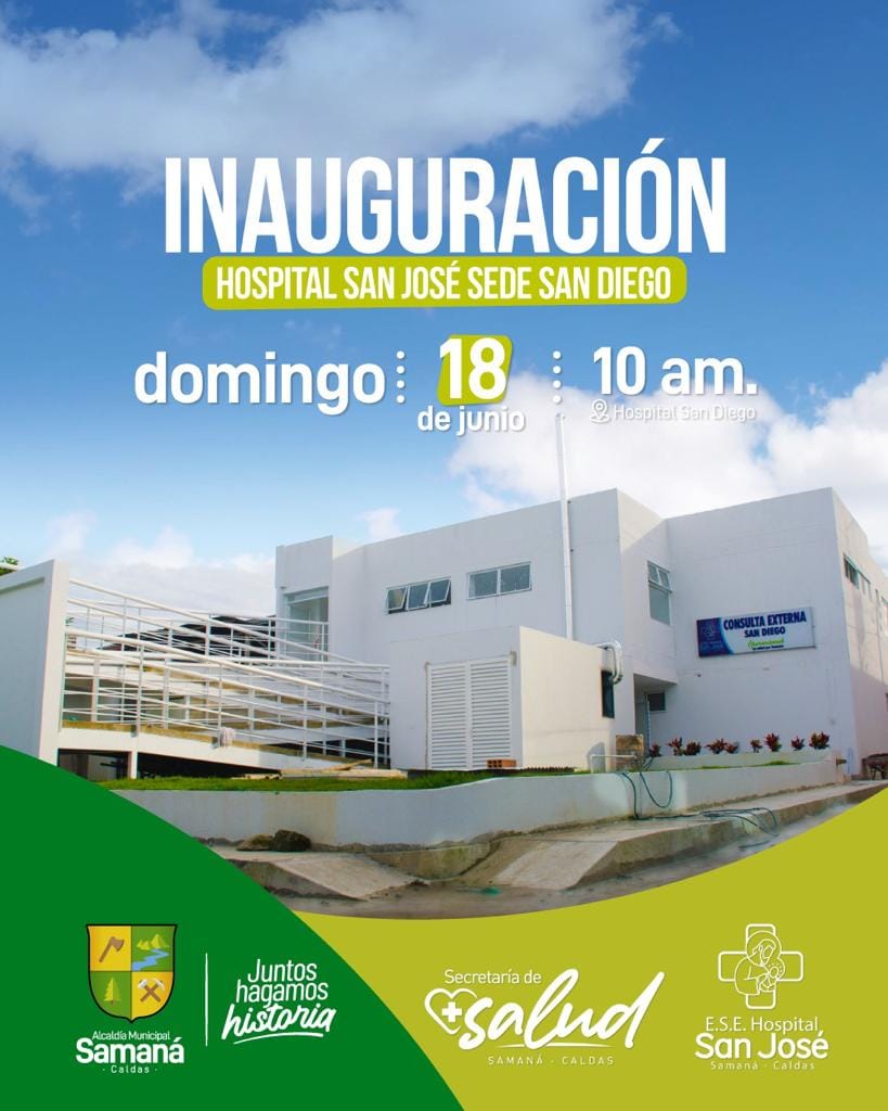 INAGURACI�N HOSPITAL SAN JOS� CORREGIMIENTO SAN DIEGO