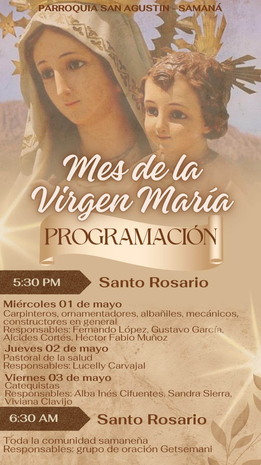 EL REZO DEL SANTO ROSARIO 