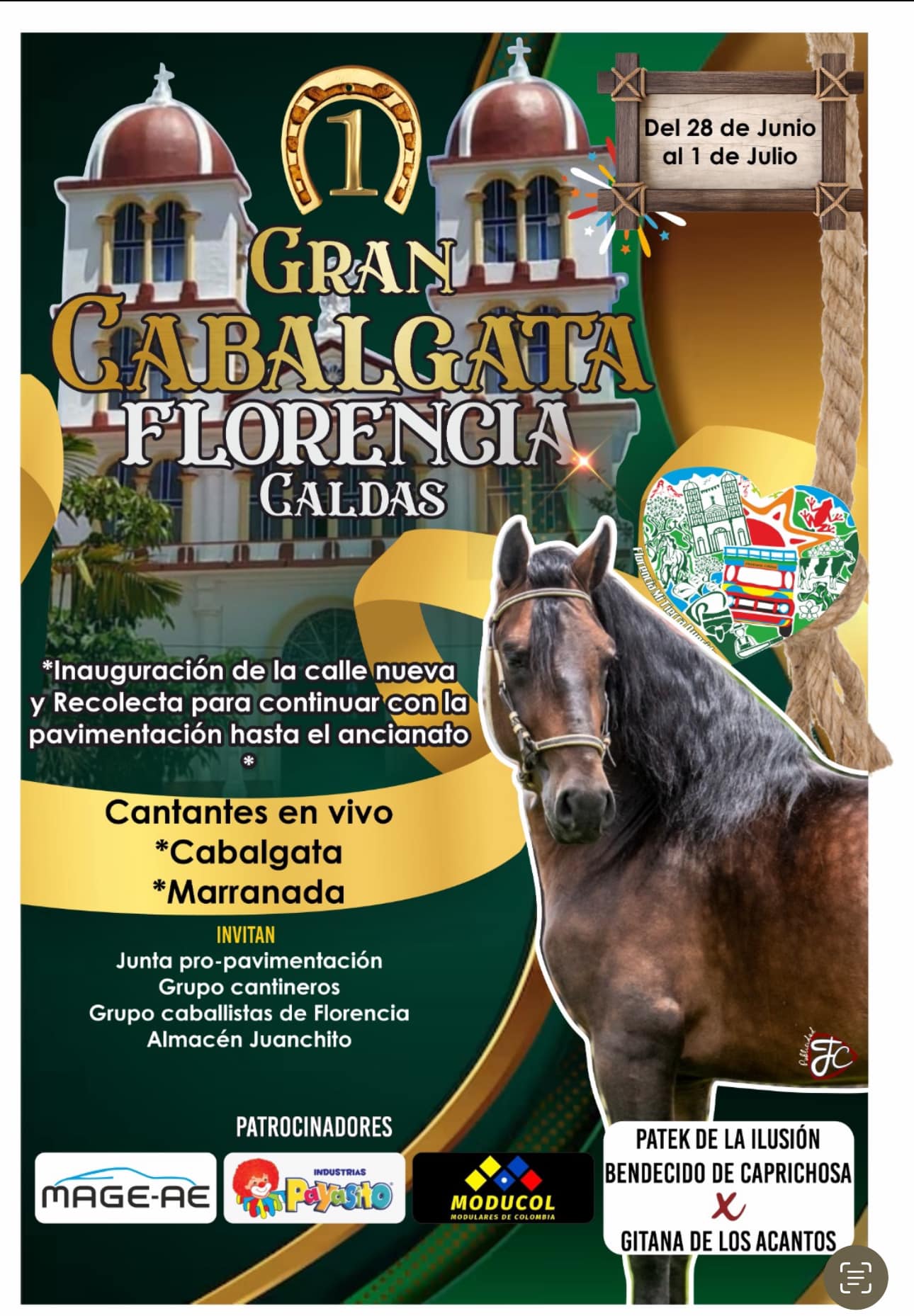 1 GRAN CABALGATA FLORENCIA CALDAS