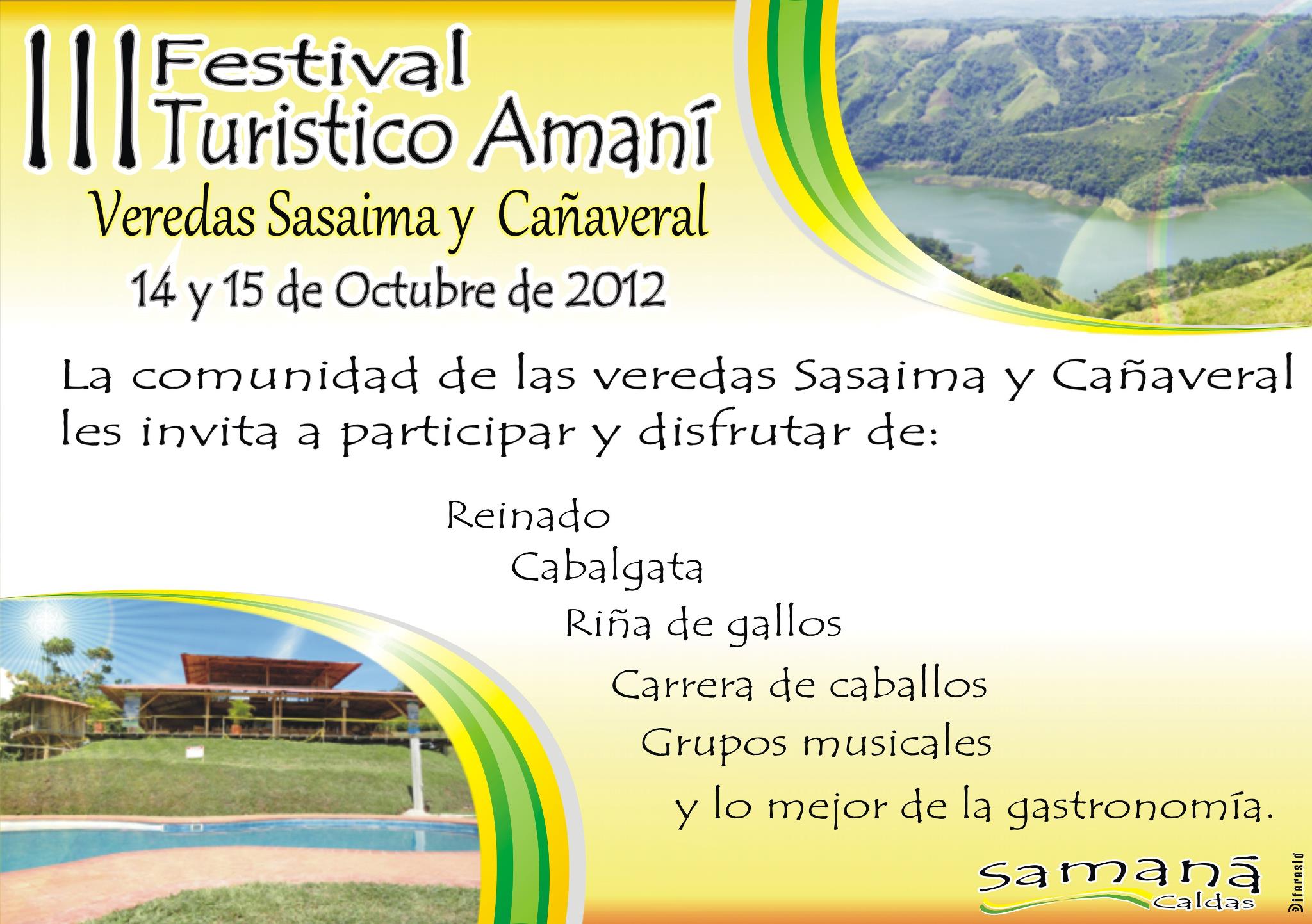 III FESTIVAL TUR�STICO AMANI 2012