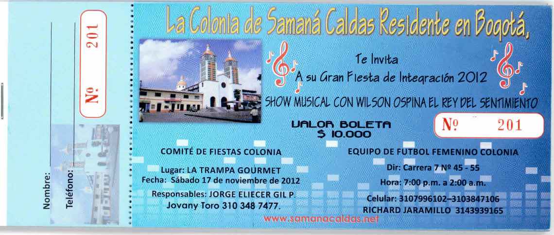 FIESTA DE INTEGRACI�N COLONIA  BOGOT�