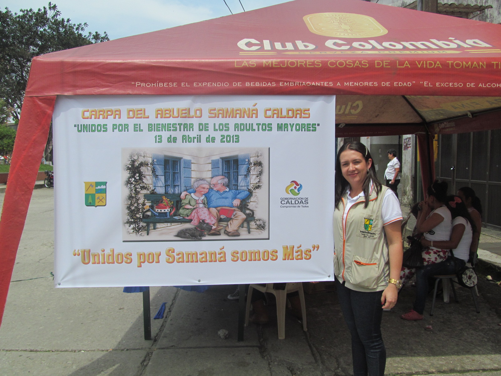 Carpa del abuelo Saman� Caldas