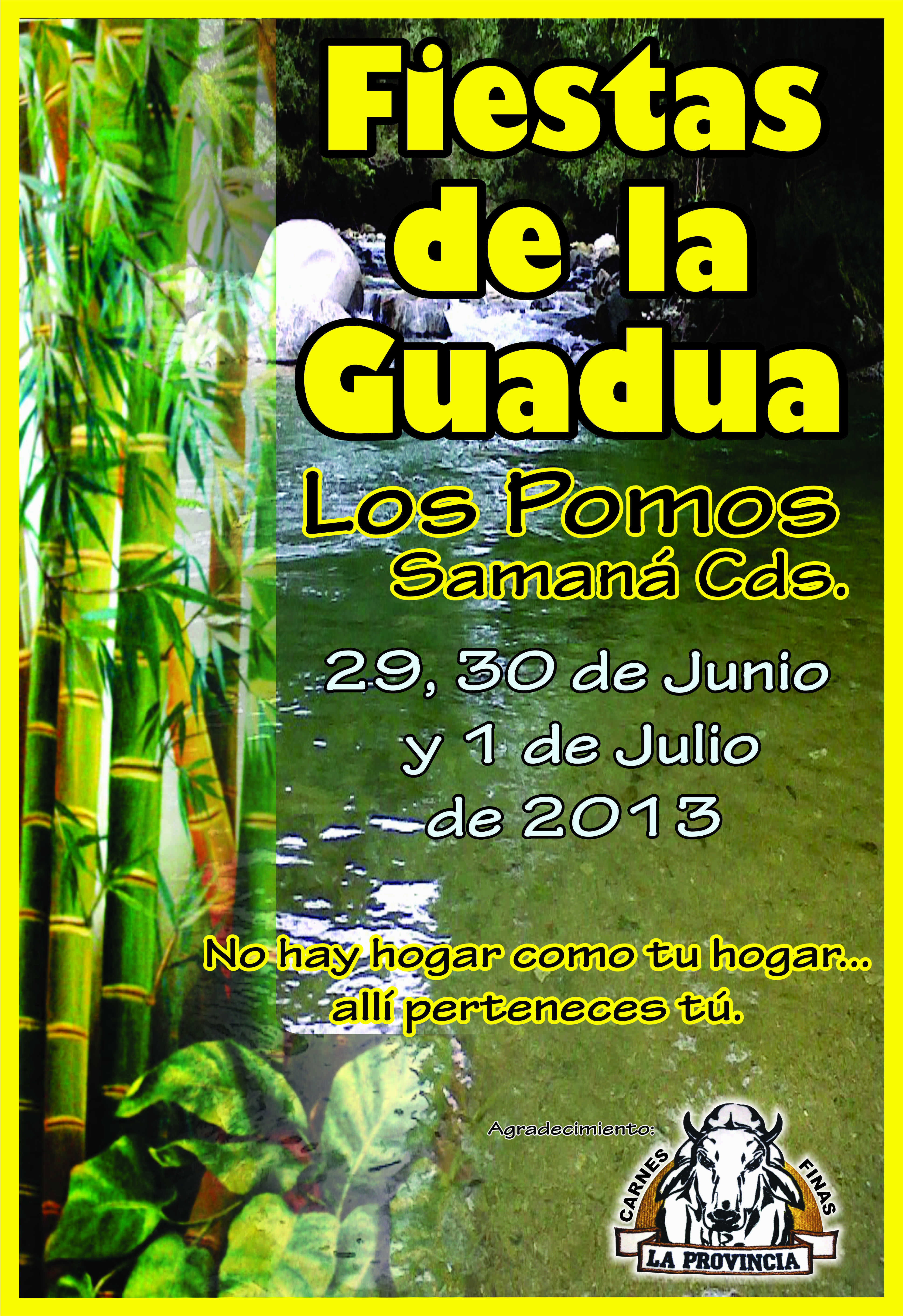 FIESTAS DE LA GUADUA EN LOS POMOS