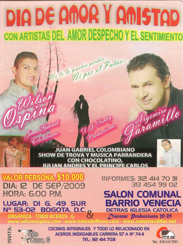 D�A DEL AMOR Y LA AMISTAD	